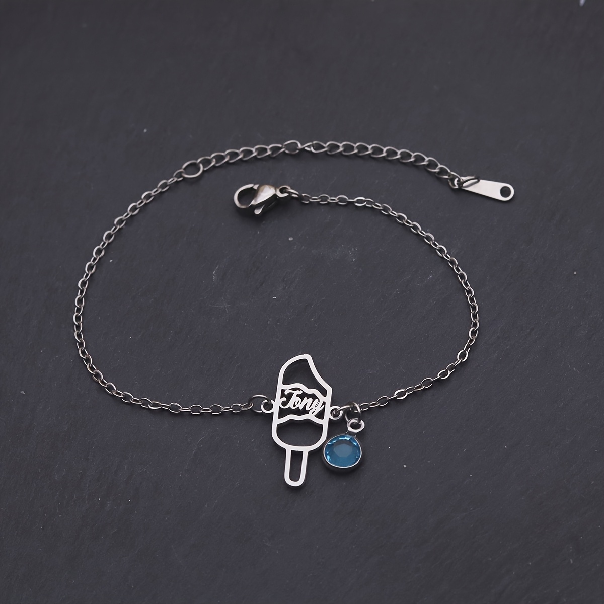 Minimalist Popsicle-Shaped Bracelet, Summer Gift Idea